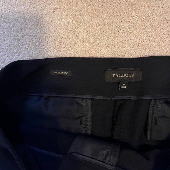 Talbot black signature dress pant, size 10 - Picture 3 of 3